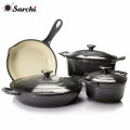 cast iron casserole cookware set